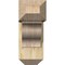 Ekena Millwork Funston Craftsman Rough Sawn Bracket w/ Offset Brace, Douglas Fir, 8"W x 20"D x 20"H BKT0806X20X20FST04RDF - alternate 2